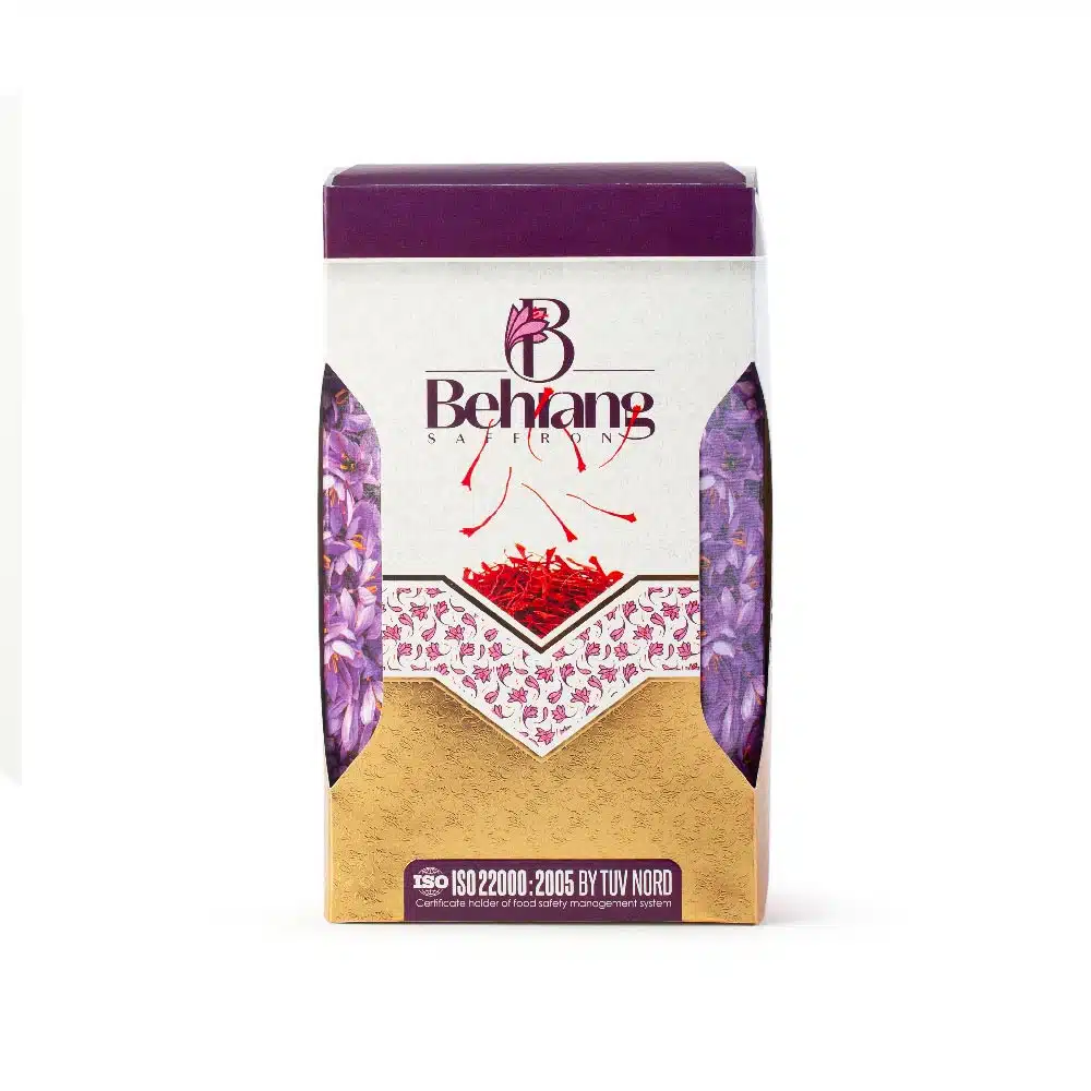 زعفران 100 گرمی قوطی سرگل بهرنگ