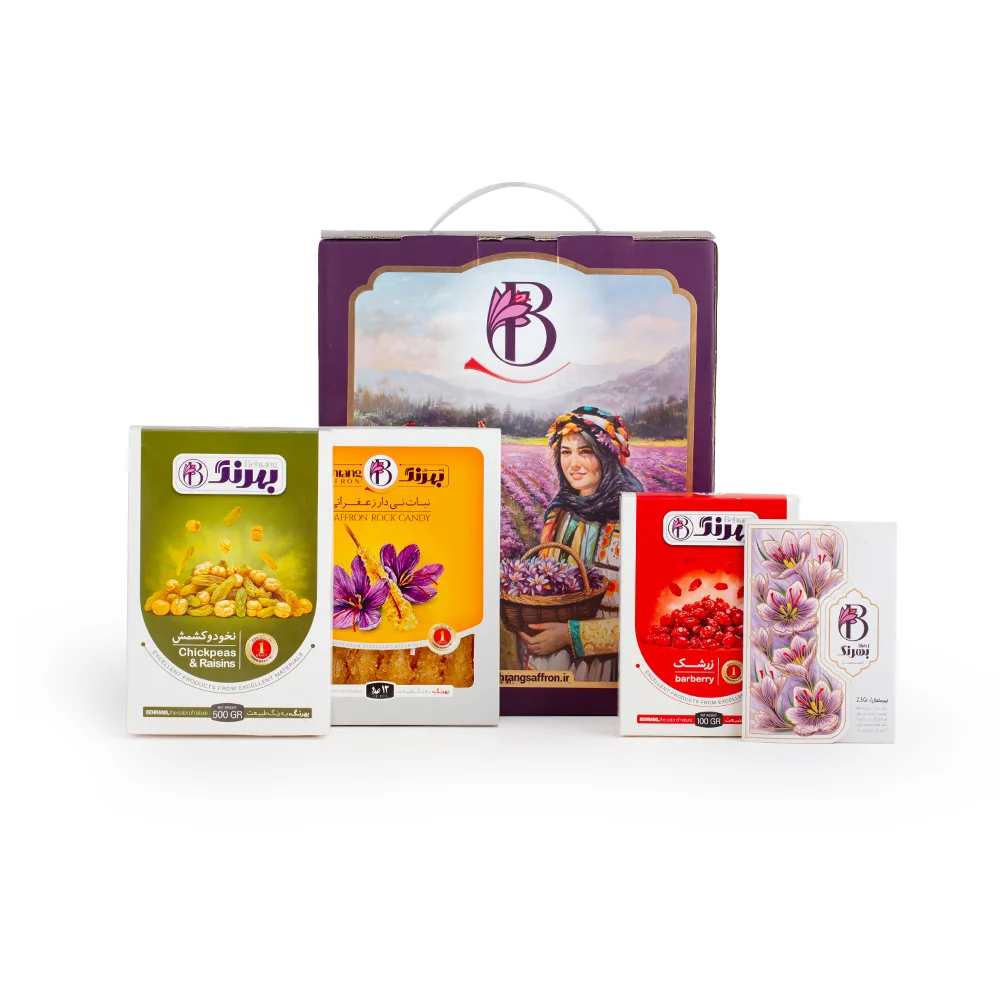 پک هدیه زعفران، نبات، زرشک