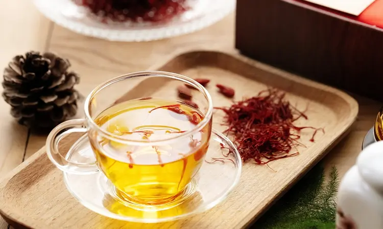 انواع چای زعفرانی و خواص و فواید مصرف آن