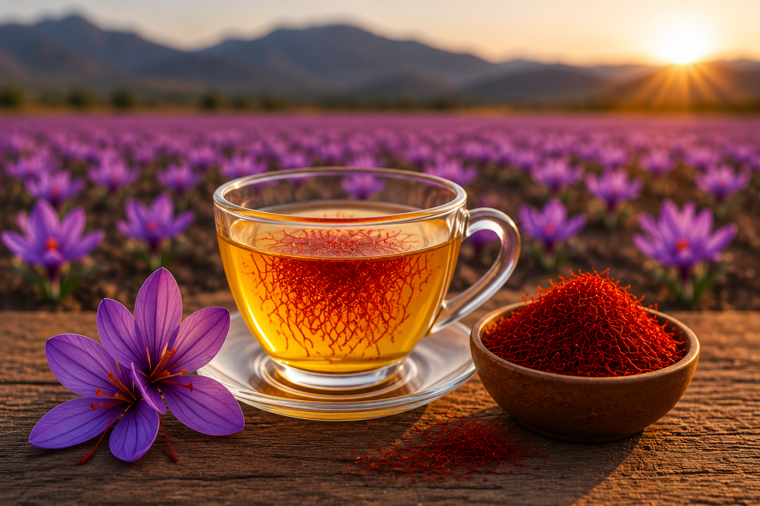 خواص دمنوش زعفران برای اعصاب