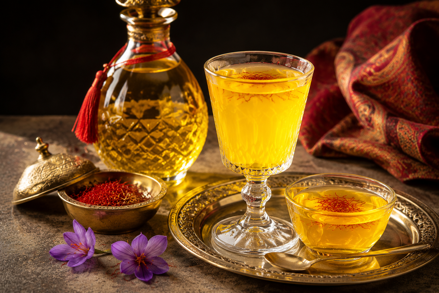 شربت زعفران مجلسی