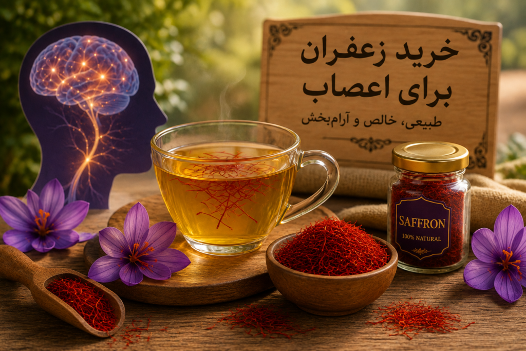 خرید زعفران برای اعصاب